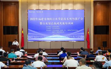 2022年福建省鋼鐵行業節能技術現場推廣會暨行業綠色低碳發展培訓班在三寶集團隆重舉行